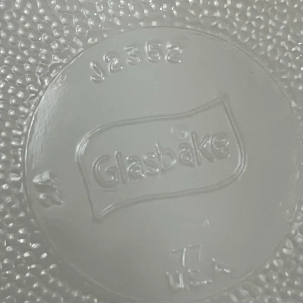 Glasbake funky retro